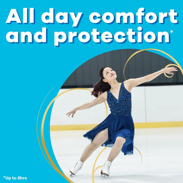 Tampax Radiant Tampons for Women, with LeakGuard Braid, Super Absorbency, Unscented, 42 Count