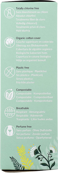 Natracare Panty Liners Mini 30 Count (6 Pack)