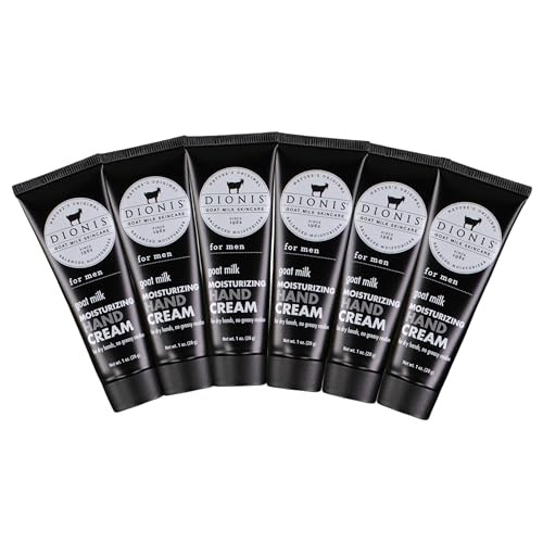 Dionis Goat Milk Hand Cream Mens Fresh 1oz (Pack of 6)