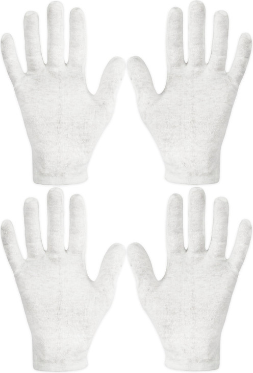Eurow Moisturizing Gloves for Dry Cracked Hands, Overnight Healing Cotton Gloves Lock in Lotion for Eczema, Psoriasis, Skincare Relief, Reusable Unis