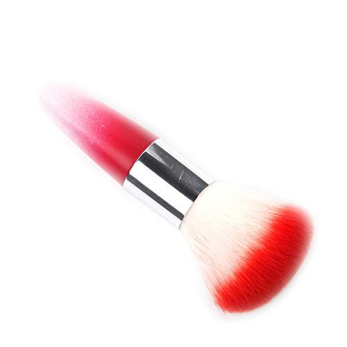 Onwon Dust Powder Nail Brush Set, 2 Pieces Soft Powder Brush Nail Arts Dust Remover Cleaner Brush for Acrylic and Makeup Powder Blush Brushes