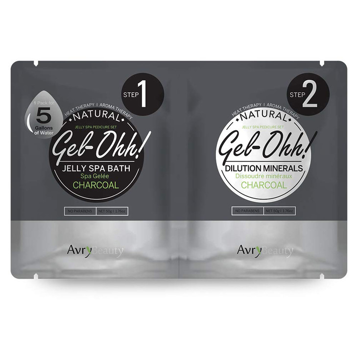 AvryBeauty Gel-Ohh Jelly Spa - Charcoal, 1 ct.