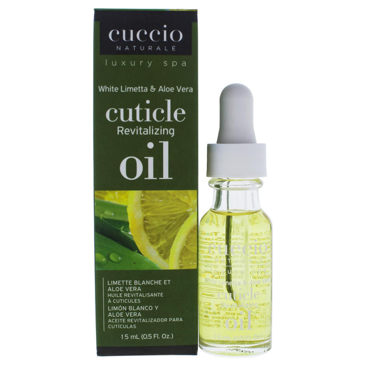 Cuccio Naturale Revitalizing Cuticle Oil - Hydrating Oil For Overnight Cuticle Repair - Remedy Damaged Skin And Thin Nails - Paraben And Cruelty-Free