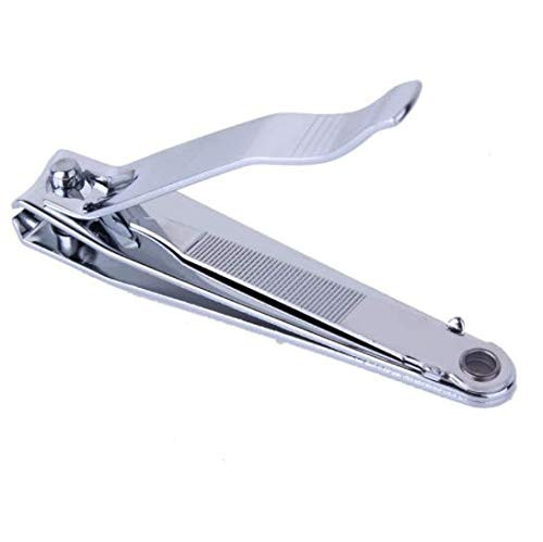 DNHCLL 2PCS Professional Nail Clippers, Stainless Steel Fingernails & Toenails Clippers Nail Cutter and Nail File Grooming Kit for Men and Women