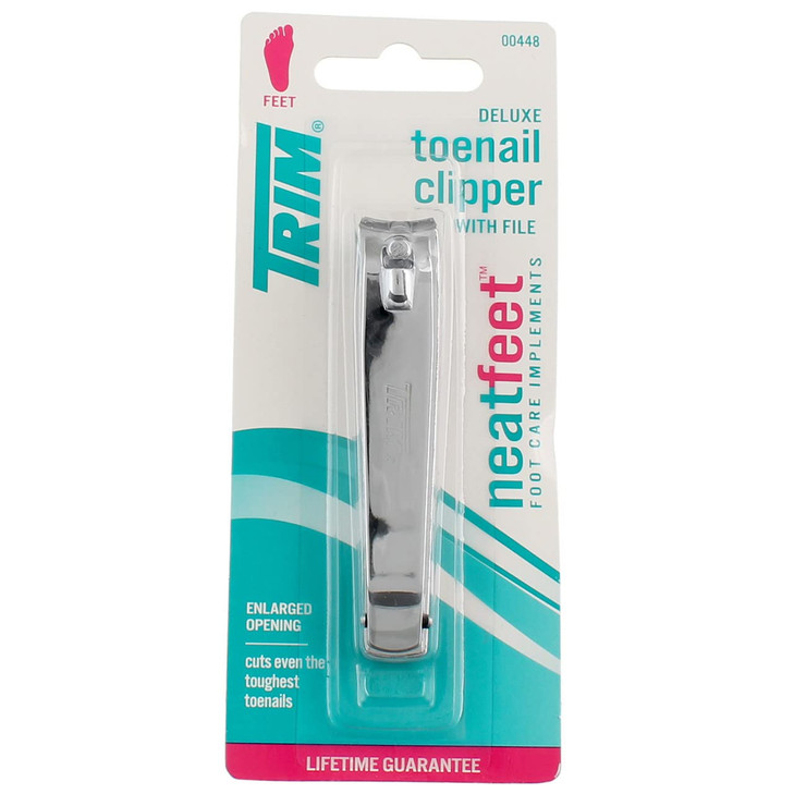 TRIM DELUXE TOENAIL CLIPPER WITH FILE