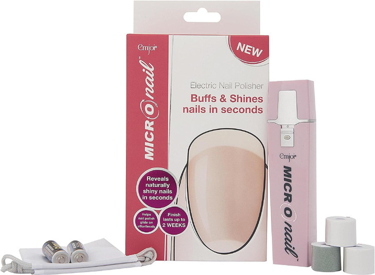 Emjoi Micro Nail Manicure or Mani Pedi--Smooths, Buffs & Shines Instantly