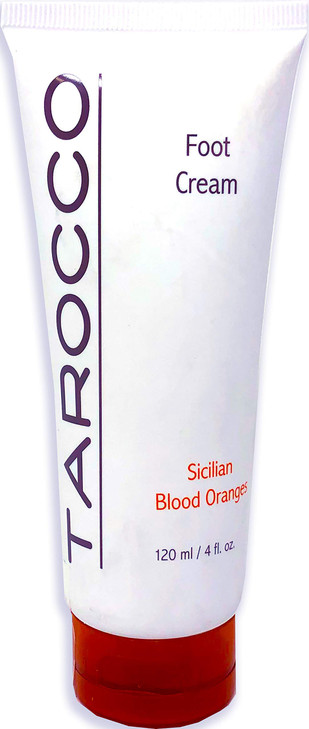 Baronessa Cali Tarocco Sicilian Blood Orange Foot Cream - Refreshing and Moisturizing - 4 Ounce