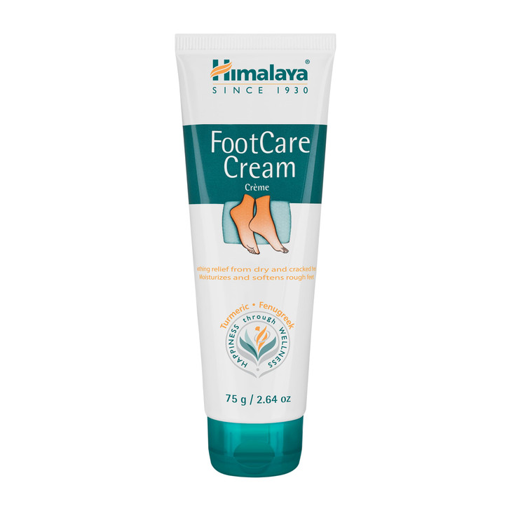 Himalaya FootCare Cream, Intense Moisturizing & Hydrating for Dry Feet and Cracked Heels, 2.64 oz