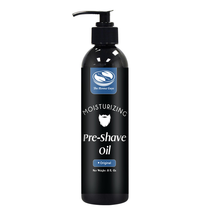 8 fl. Oz, Unscented Pre Shave Oil for Men, Excellent Shaving oil for Men, Prepares for a burns free Shave, Works with Straight or Safety Razor