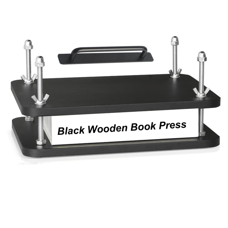Dddzerong Book Binding Binding Press Wooden 11.7x8 inch,Book Press Bookbinding is Easy to Assemble for DIY Enthusiasts