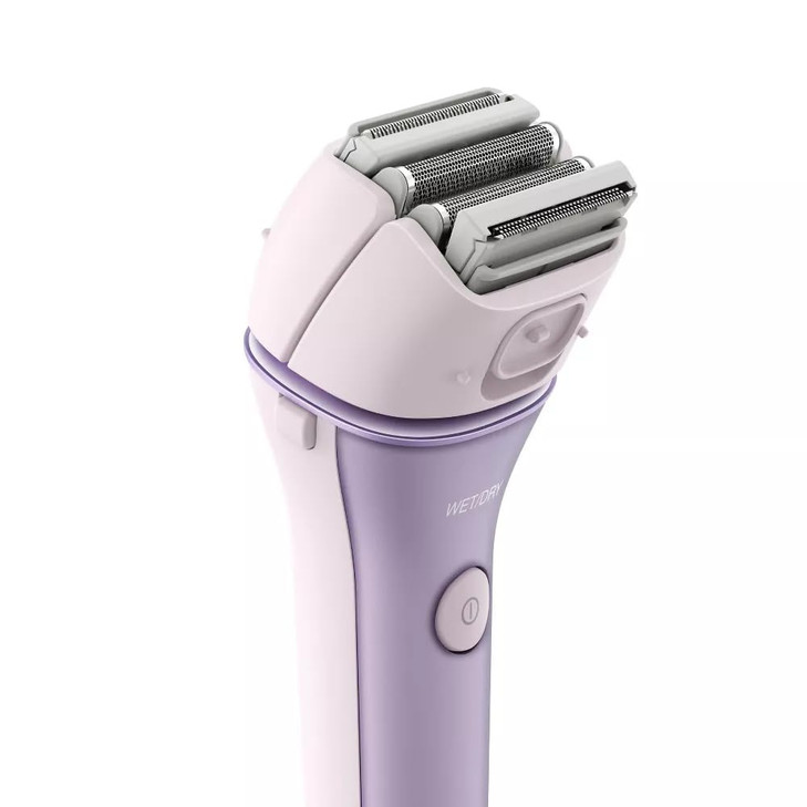 Panasonic Close Curves Electric Shaver for Women, Cordless 4-Blade Shaver with Pop-Up Bikini Trimmer, Wet Dry Operation - ES-WL80-V (Purple)