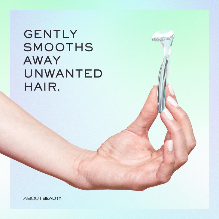 About Body Bikini Shavers - 3 Gentle Beauty Groomers, Japanese Steel Razor Ideal for Shaving, Exfoliating and Trimming Intimate Areas, Skin-Soothing