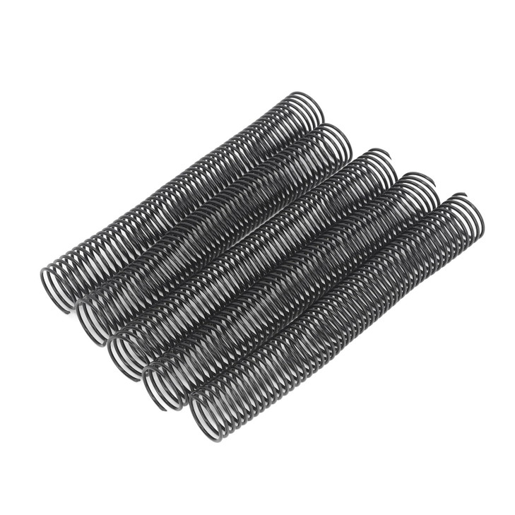 Spiral Binding Coil, 38mm Diameter, 48 Loop, 4:1 Pitch, 310 Sheet Capacity, PVC Plastic, 18 Pack, for Engineering Documents
