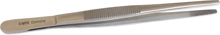 Mars Professional Stainless Steel Anatomical Thumb Tweezers, 5.5" Length