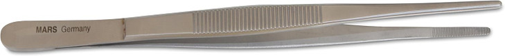 Mars Professional Stainless Steel Anatomical Thumb Tweezers, 6.5" Length