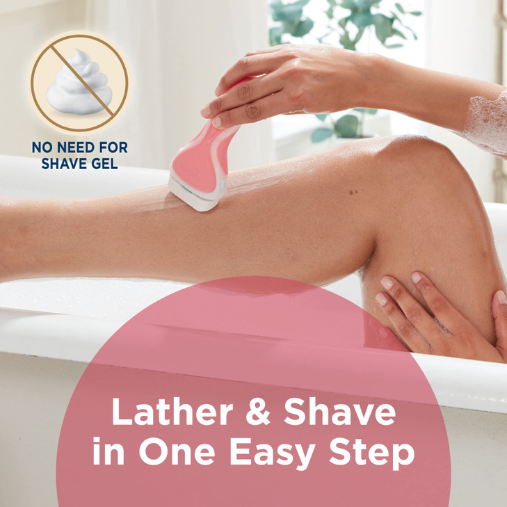 Schick Intuition Refill, Lemon Berry Breeze Razors for Women | Intuition Razor Blades Refill with Organic Lemon, 6 Count Razor Refills