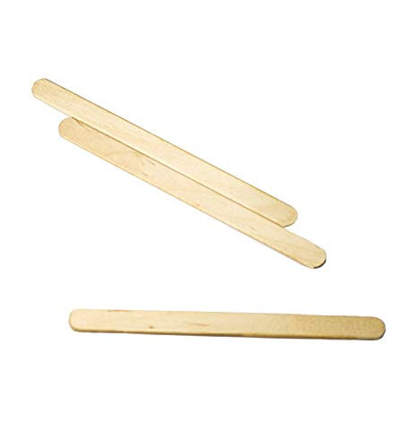 Medium Waxing Sticks - 4.5" x 3/8" - Pack of 200ct