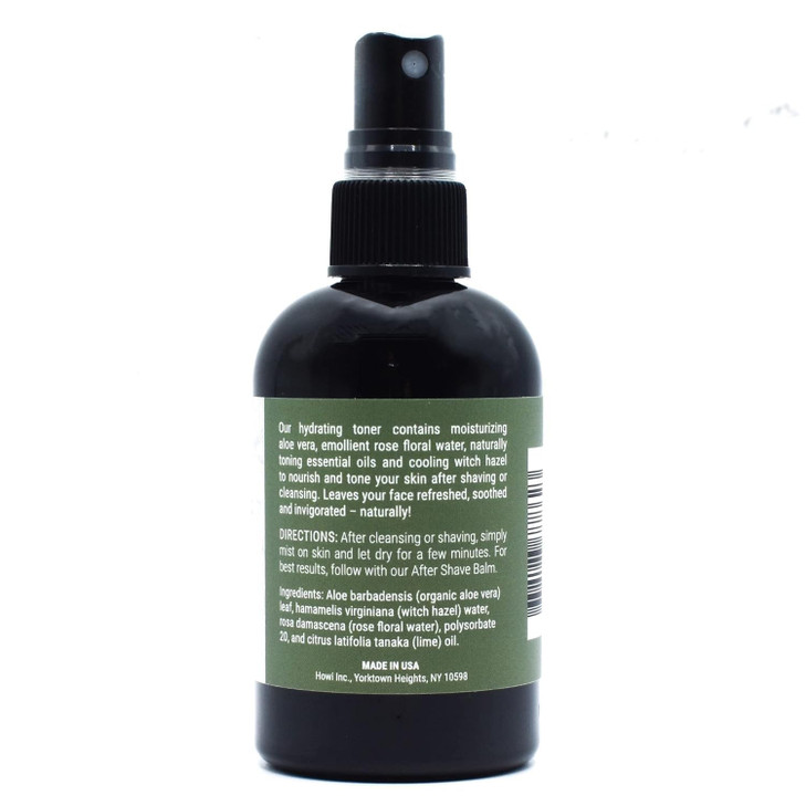 Taconic Shave All Natural Aftershave and Toning Mist - Alcohol Free - Soothes and Calms your Skin