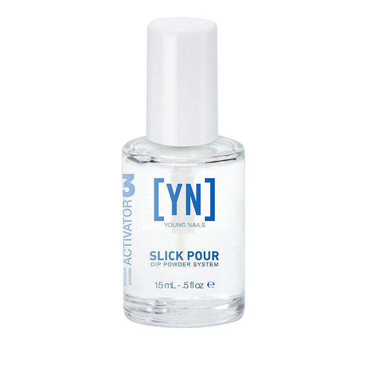 Young Nails SlickPour Activator, Step 3, 0.5 oz