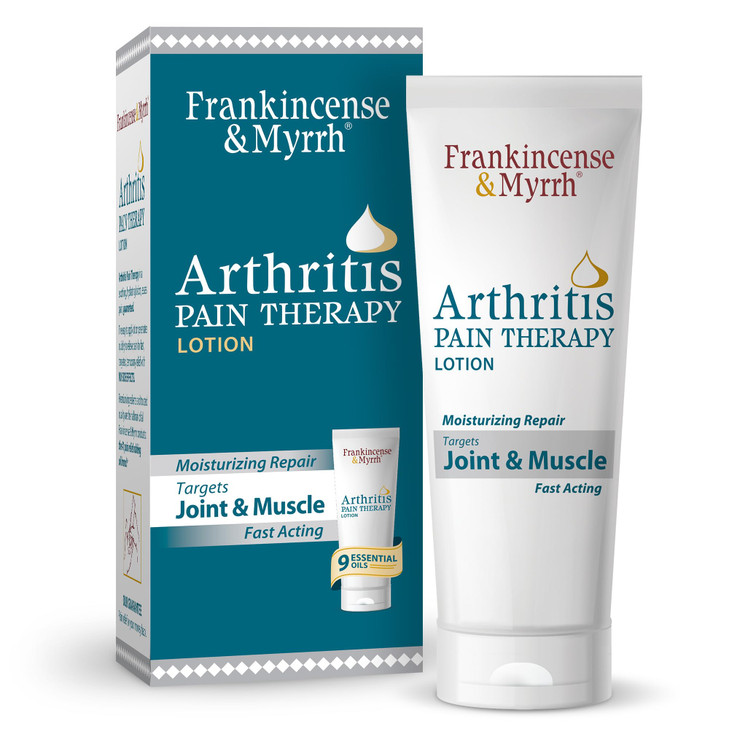 Frankincense and Myrrh Arthritis Pain Reliever Therapy Lotion  Topical Arthritis Pain Relief Cream and Hydrating Skin Repair, Body Relief for Sciati