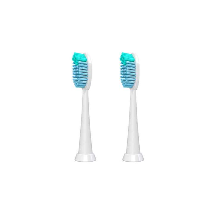 TAO Clean Sonic Electric Toothbrush Replacement Heads (2-Pack)  Whitening Head  Replacement Heads for The TAO Clean Electric Toothbrush and Docking