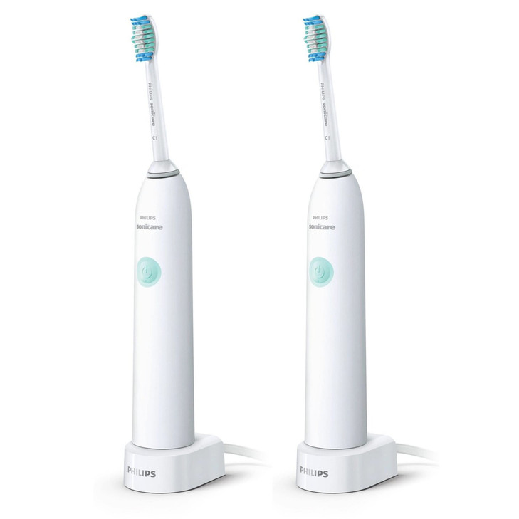 Philips Sonicare Dailyclean Rechargeable Electric Toothbrush, 2 Count