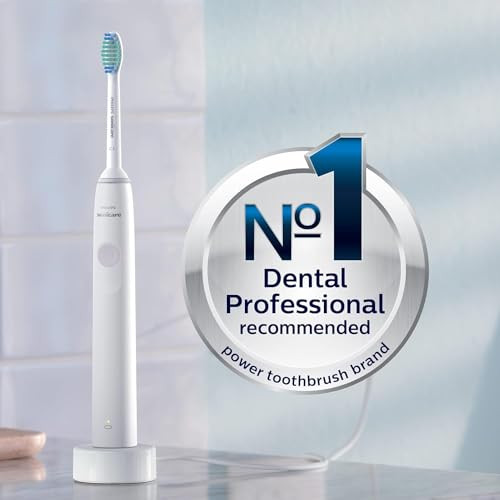 Philips Sonicare HX3411/05 Electric Toothbrush DailyClean 1100 with QuadPacer & Smartimer - (Mint Blue)