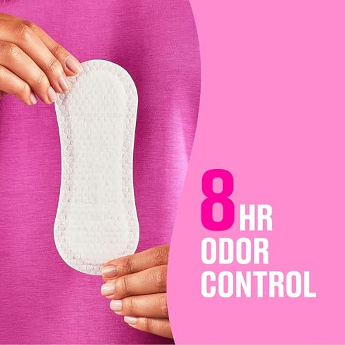 Carefree Panty Liners for Women, Regular, Unwrapped, Unscented, 120ct | Pantiliners, Carefree Liners, Daily Liners for Women, Light Periods and Leaks