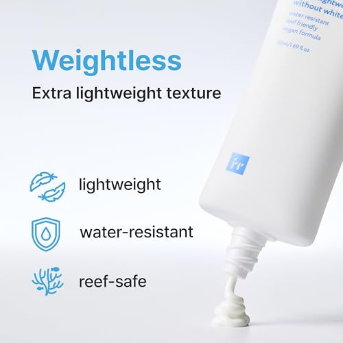 Face Republic Purity Sun Essence 50ml 1.69fl.oz. | SPF50+ Broad Spectrum UV Protection | No White Cast | Water Resistant | Vegan Certified, Reef Safe