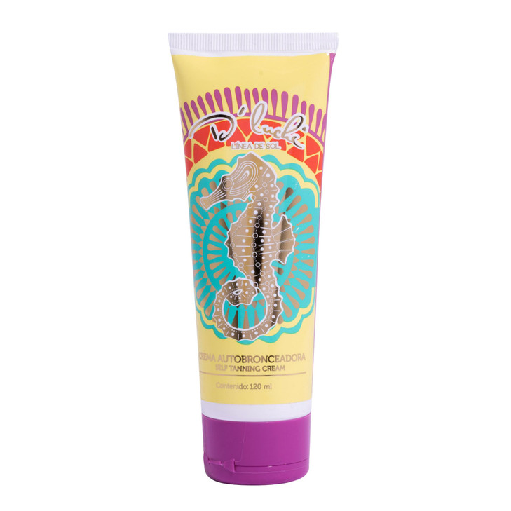 D'Luchi Self Tanner for Women - Sunless Tanning Cream with Collagen & Vitamin E for Dry Skin - Natural Bronzed Glow, Hydrating & Stain-Free - Cruelty