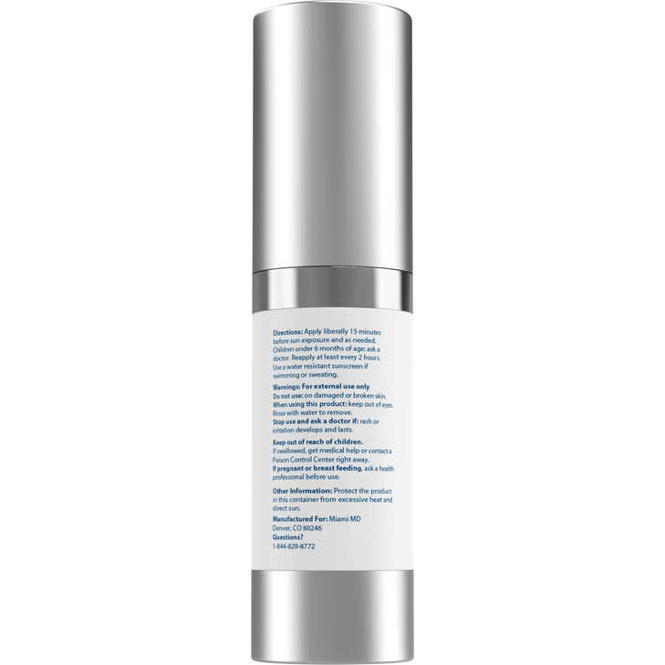 Sun Shield Sunscreen (30ml) Face for Women - Spf 40 Broad Spectrum Face Sunscreen - Sunblock with Vitamin C - Sun Screen with Hydrating and Moisturiz