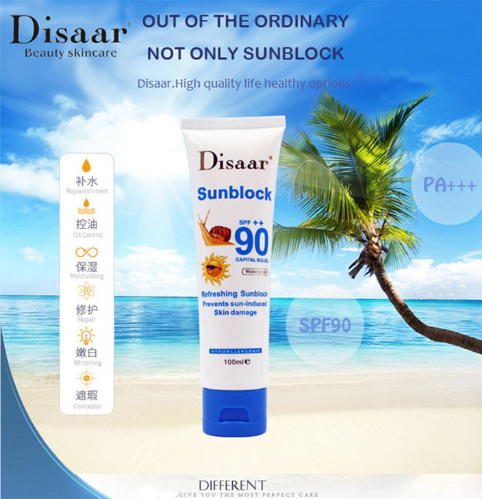 DISAAR BEAUTY Refreshing Sunblock SPF90++ Capital Soleil Protection Waterproof 100ml