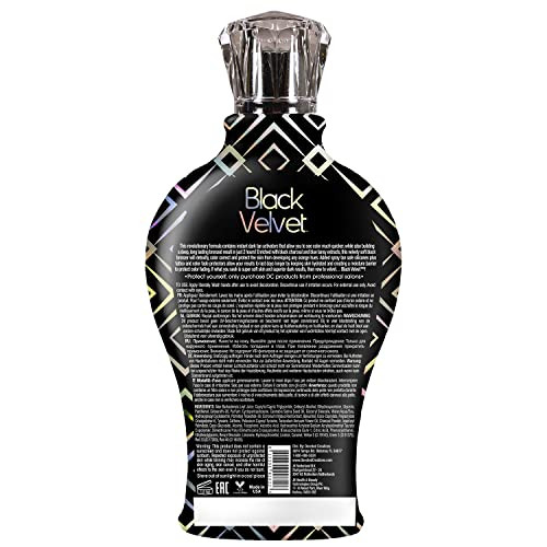 Devoted Creations Black Velvet Anti-Orange Mattifying Black Bronzer Tanning Lotion 12.25 oz