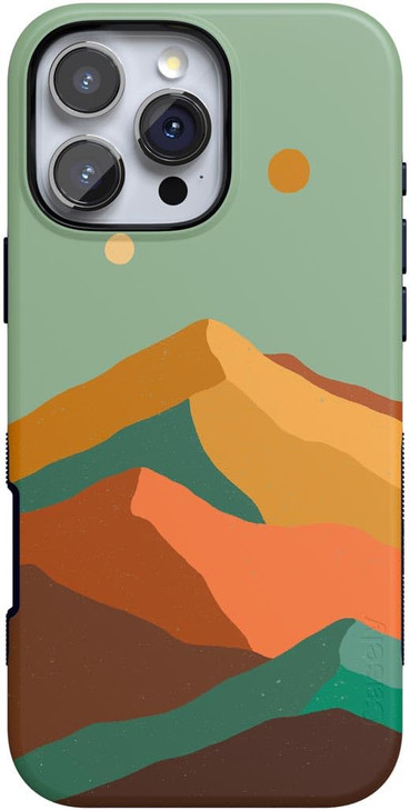 Casely iPhone 16 Pro Case | Endless Peaks | Colorblock Mountain | Bold Protective Design | Compatible with MagSafe