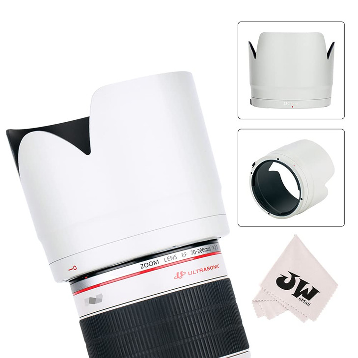 JJC Dedicated Reversible Lens Hood Shade for Canon EF 70-200mm f/2.8L is III USM & Canon EF 70-200mm f/2.8L is II USM Lens Replaces Canon Lens Hood E