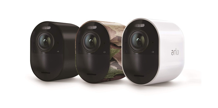 Arlo Camera Housing - Change Your Housing to Fit Your Space, Works with Pro 5S 2K, Pro-4, Ultra-2, and Ultra Cameras, White - VMA5202H