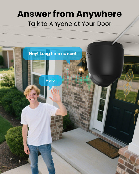 ZOSI C220 2Pack 4MP 2.5K QHD Add-On PoE IP Camera Outdoor, 1440p Surveillance Outdoor Camera to Home Security System, Only Work with ZOSI PoE NVR, 10