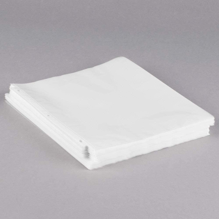 1InTheOffice Clear Letter Size Sheet Protectors, 8.5 x 11, Top Load, 100 Pack