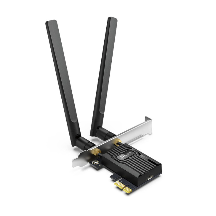 TP-Link WiFi 6 PCIe WiFi Card for Desktop PC AX3000 (Archer TX55E), Bluetooth 5.2, WPA3, 802.11ax Dual Band Wireless Adapter with MU-MIMO, Ultra-Low