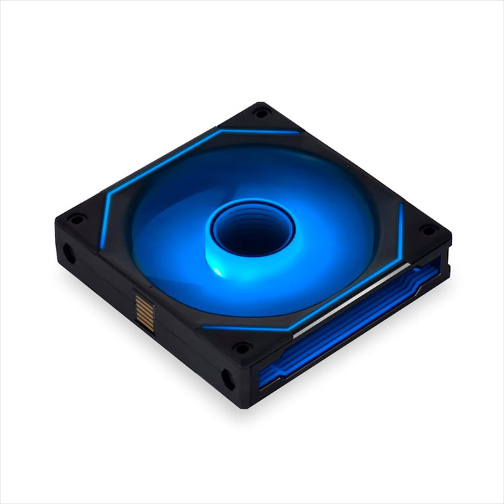 Lian Li UNI Fan SL-Infinity 120mm-Triple Pack-ARGB Fan (Non-Wireless)-Infinity Mirror-Daisy-Chain Design. Customizable Lighting Effects-One Cable Con