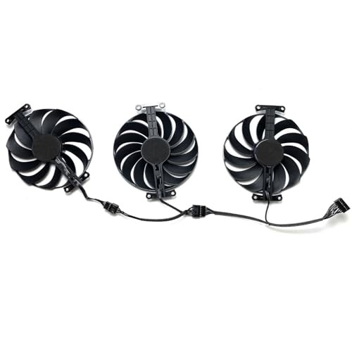 95MM T129215SU Cooling Fan Replacement for ASUS ROG Strix GeForce RTX 3060 Ti 3070 3080 3090 Ti Graphics Video Card CF1010U12S T129215BU (Fan-A)