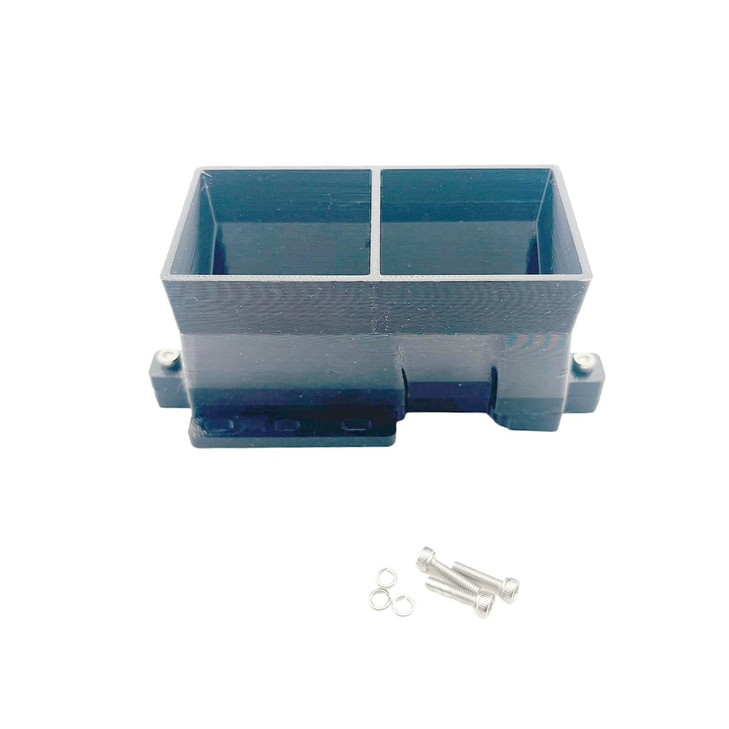 Two N-vidia T-esla 40mm Fan 3D Printed Plastic Kit for M40, K80, P40, P100, V100s GPU Models