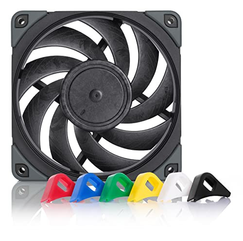 Noctua NF-A12x25 PWM chromax.Black.swap, Premium Quiet Fan, 4-Pin (120mm, Black)