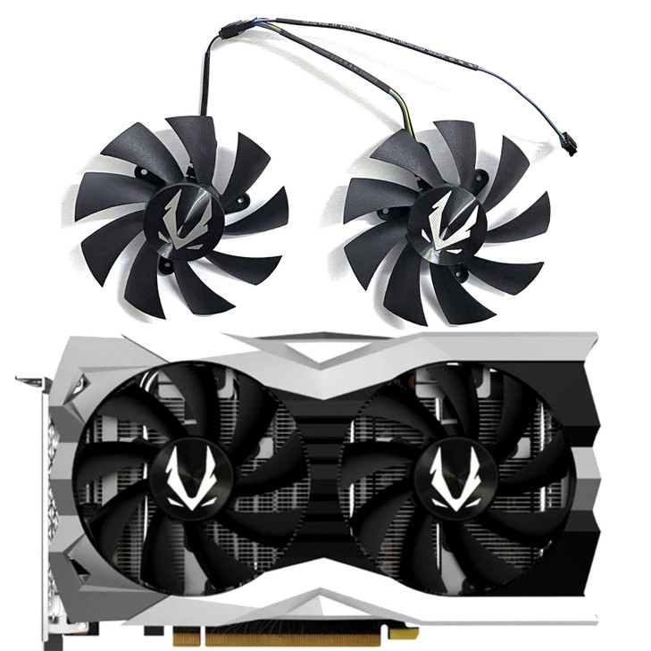 87MM GA92A2H 0.35A GTX 1660 1660Ti Graphics Fan for Zotac GeForce RTX 2060 2070 Super Mini Video Card Cooling Fan