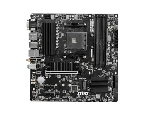 MSI B550M PRO-VDH WiFi ProSeries Motherboard (AMD Ryzen 5000, AM4, DDR4, PCIe 4.0, SATA 6Gb/s, M.2, USB 3.2 Gen 1, Wi-Fi, Bluetooth, D-SUB/HDMI/DP, M