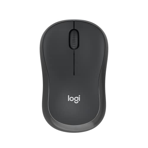 Logitech M240 Silent Bluetooth Mouse, Wireless, Compact, Portable, Smooth Tracking, 18-Month Battery, for Windows, macOS, ChromeOS, Compatible with P