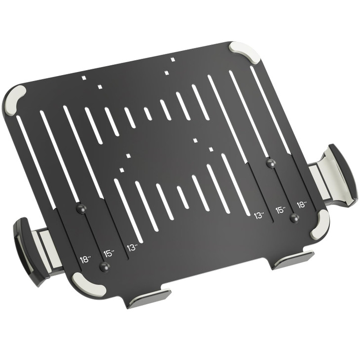 suptek Adjustable 13 to 18 inch Laptop VESA Arm Mount Tray for Monitor Arms and Stands (Tray Only),Fits 75x75/ 100x100 mm VESA Mount Holes,and Suppor