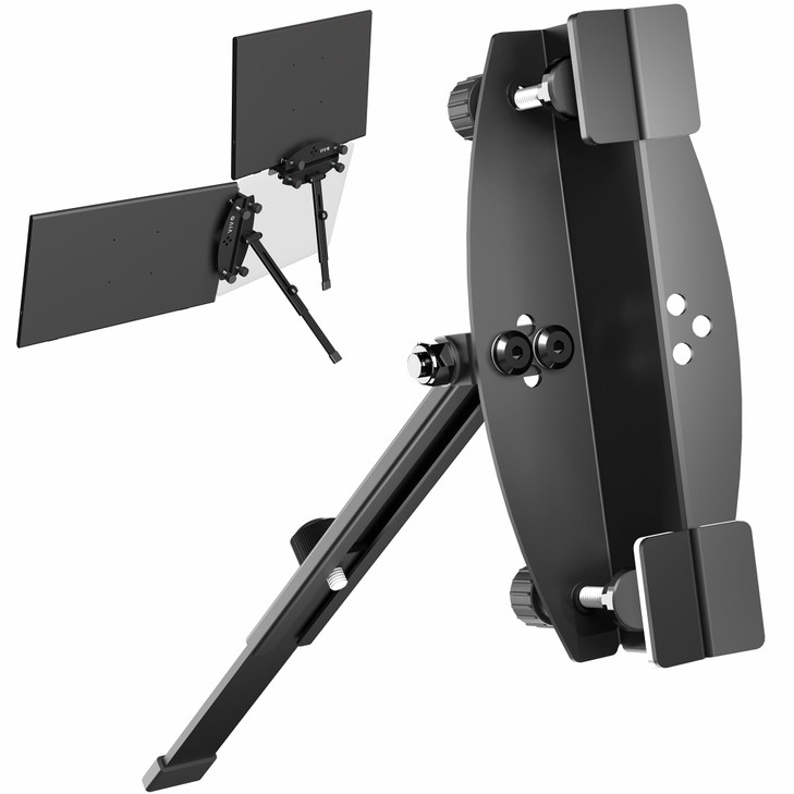 VIVO Portable Monitor Holder for Laptop Screen Extender, Fits Laptops up to 18.5 inches, Black, STAND-PM01A