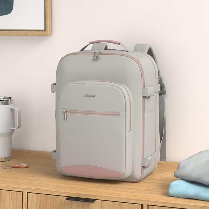 LOVEVOOK Travel Backpack for Women & Men 40L,Airline Approved Carry On Backpack Travel Essentials,TSA Carry on Luggage,Waterproof Personal Item Trave