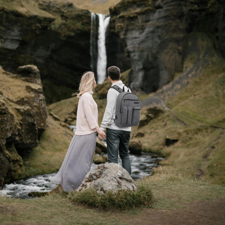 HEAD 30L Laptop Backpack for Men, Lightweight Work Backpacks Fits 15.6 inch Notebook, Waterproof Casual Daypack for Business/College/Travel/Daily, Gr